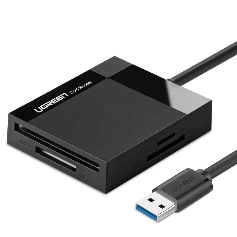 Зчитувач флеш-карт USB 3.0 All-in-One 0.5m Card Reader Ugreen (30333)