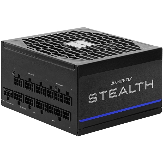 БЖ 1000W Chieftec STEALTH SPX-1000-FC ATX3.1 135mm Fan, Modular, 80+ Platinum Retail Box (SPX-1000-FC)