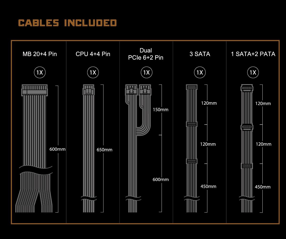 БЖ 550W ASRock Challenger CL-550B 120mm, 80+ Bronze, Retail (CL-550B)