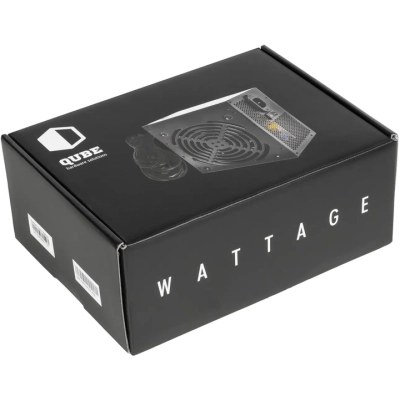 Блок живлення Qube 600W (QBC-GPS600A12Bulk Black)