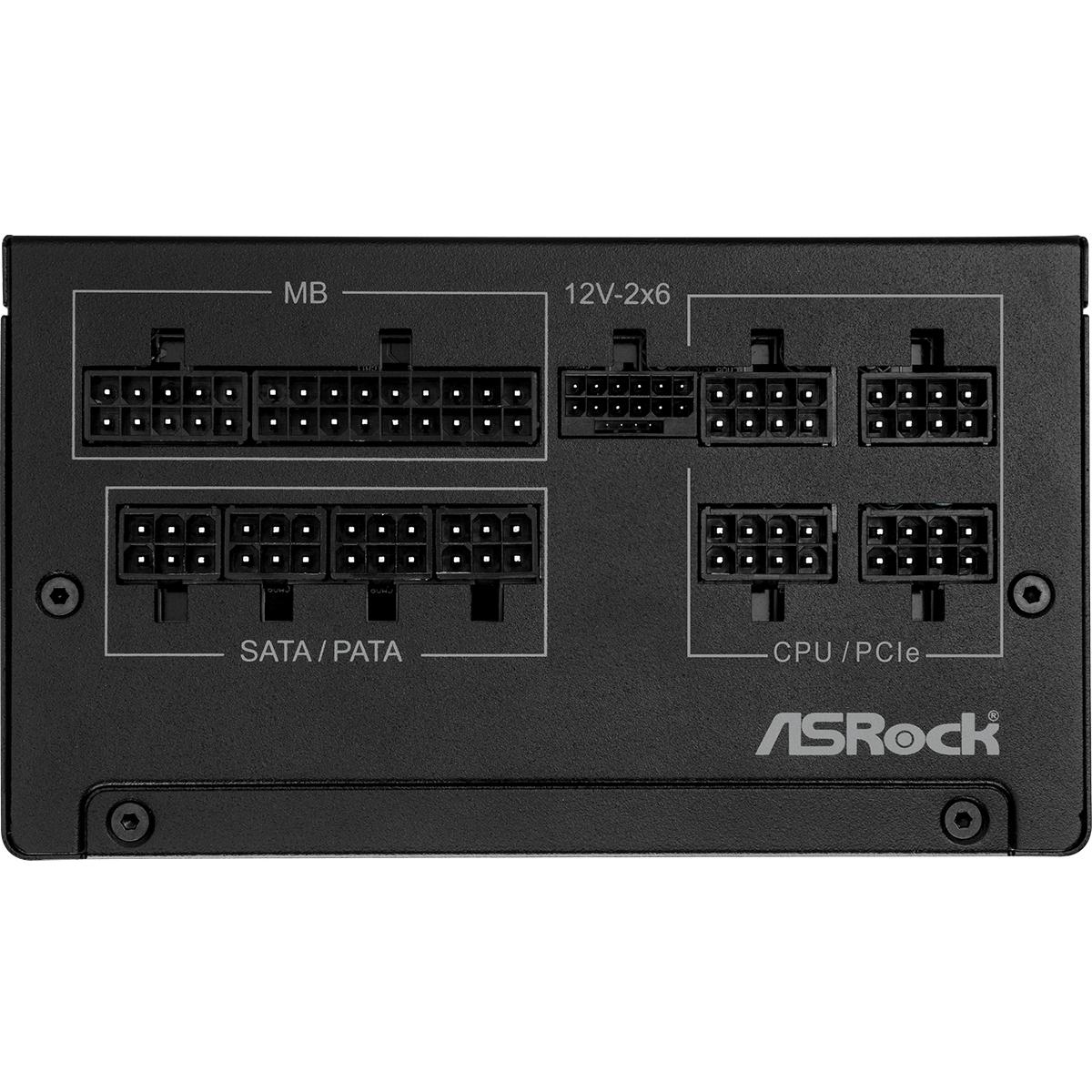 БЖ 750W ASRock SteelLegend SL-750G ATX 3.1 135mm, 80+ Gold, Fully Modular, Retail (SL-750G)