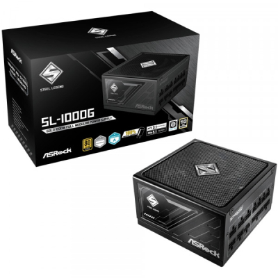 Блок живлення ASRock 1000W SteelLegend (SL-1000G)