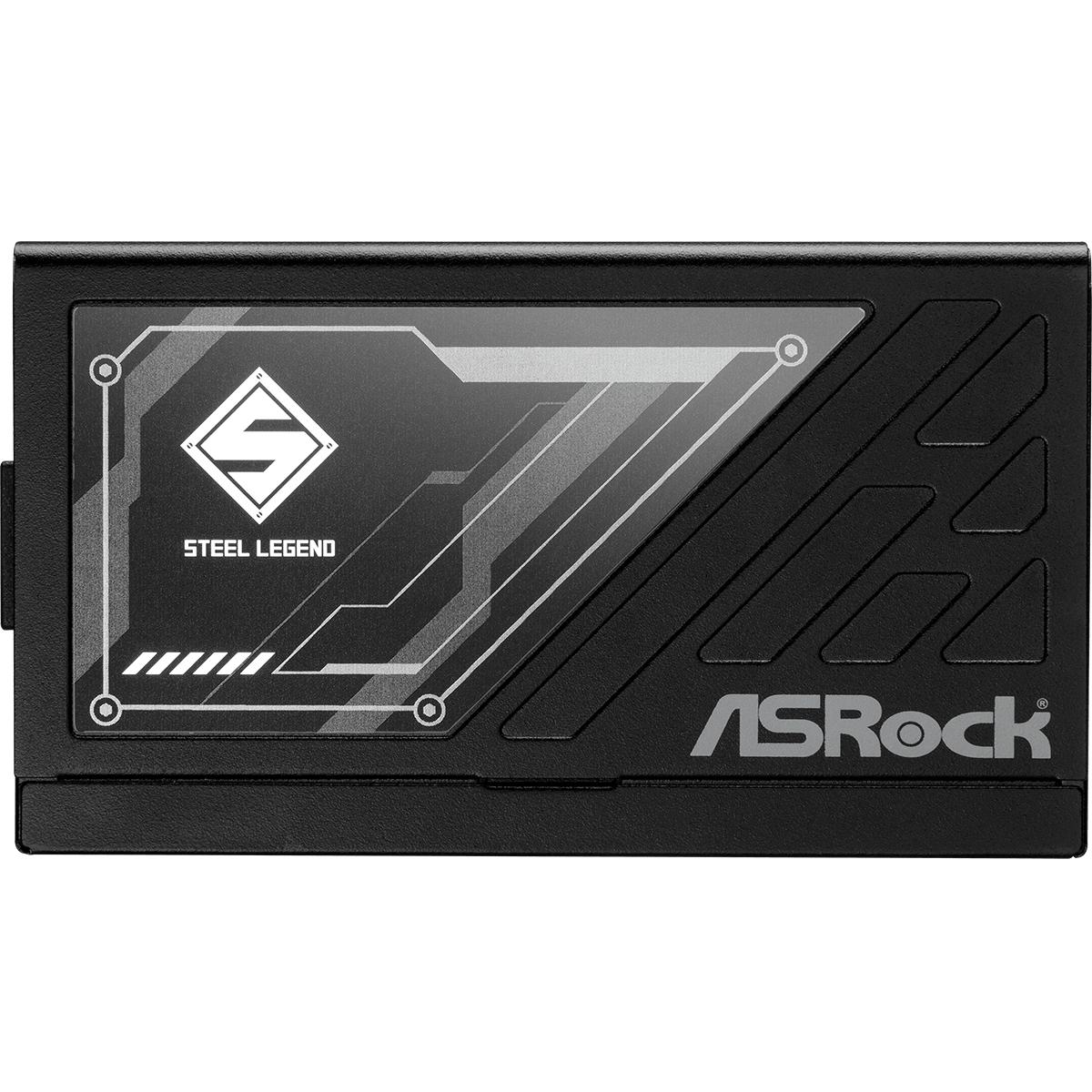 БЖ 1000W ASRock SteelLegend SL-1000G ATX 3.1 135mm, 80+ Gold, Fully Modular, Retail (SL-1000G)