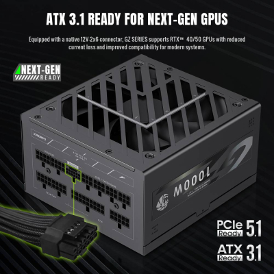 Блок живлення Gamemax 1000W (GZ 1000G BK)