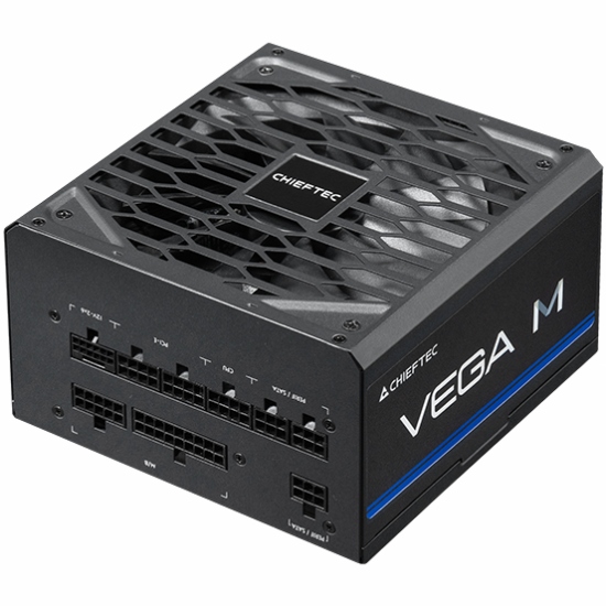 БЖ 1000W Chieftec VEGA M PPG-1000-C ATX 3.1 135mm, 80+ Gold, Fully modular, Retail (PPG-1000-C)
