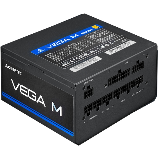 БЖ 1000W Chieftec VEGA M PPG-1000-C ATX 3.1 135mm, 80+ Gold, Fully modular, Retail (PPG-1000-C)