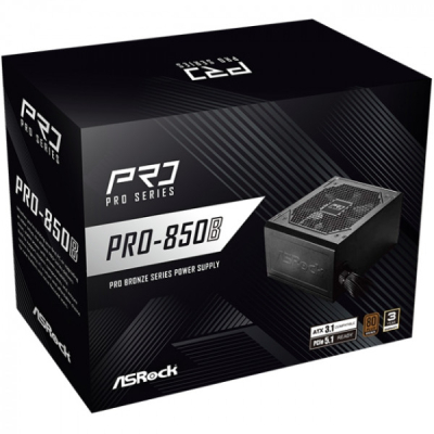 Блок живлення ASRock 850W (PRO-850B)