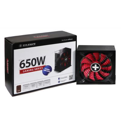 БЖ 650W Xilence XP650R10 Gaming series, 140mm, 80+ BRONZE, Semi-Modular, Retail Box (XP650R10)