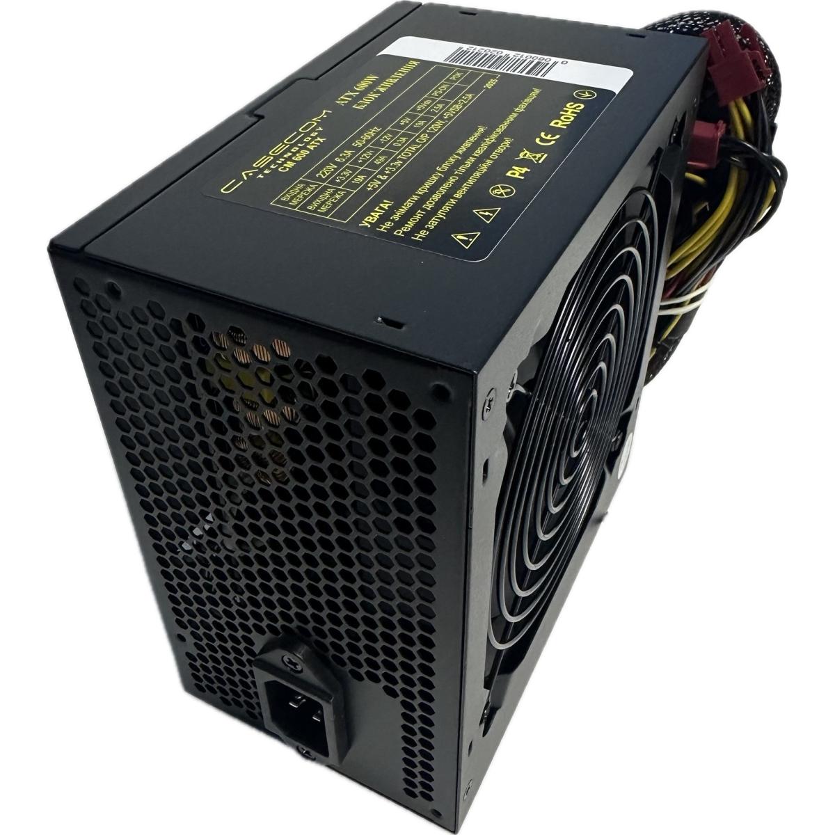 Блок живлення Casecom 600W (CM 600 ATX)