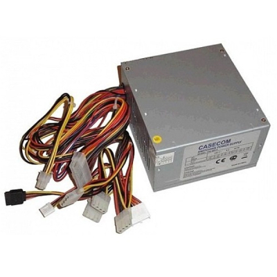 БЖ 400W Casecom, 120mm, 2хSATA, Bulk (CM 400 ATX) (1845475)