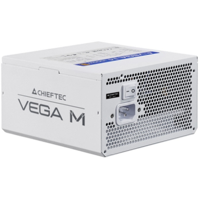 БЖ 750W Chieftec VEGA M PPG-750-CW ATX 3.1 135mm, 80+ Gold, Fully modular, WHITE, Retail (PPG-750-CW)