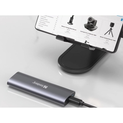 Кишеня зовнішня Sandberg SSD M.2, (NVMe) M-Key USB Type-C 3.2 (136-39)