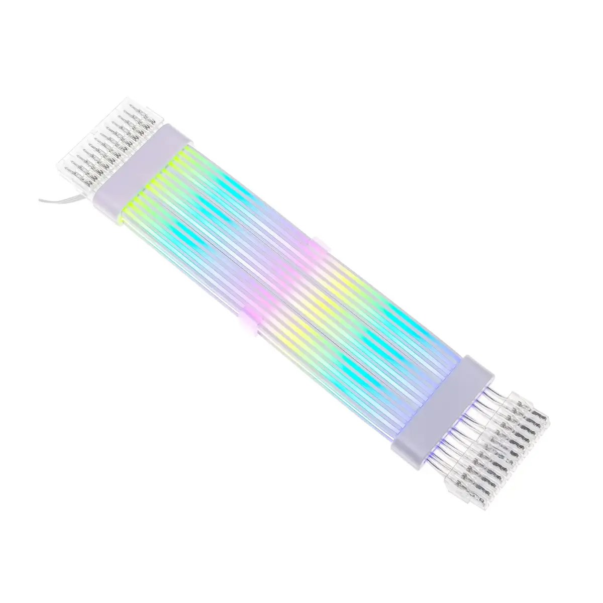 Кабель для ПК Qube RGB 24pin Female to Male, White