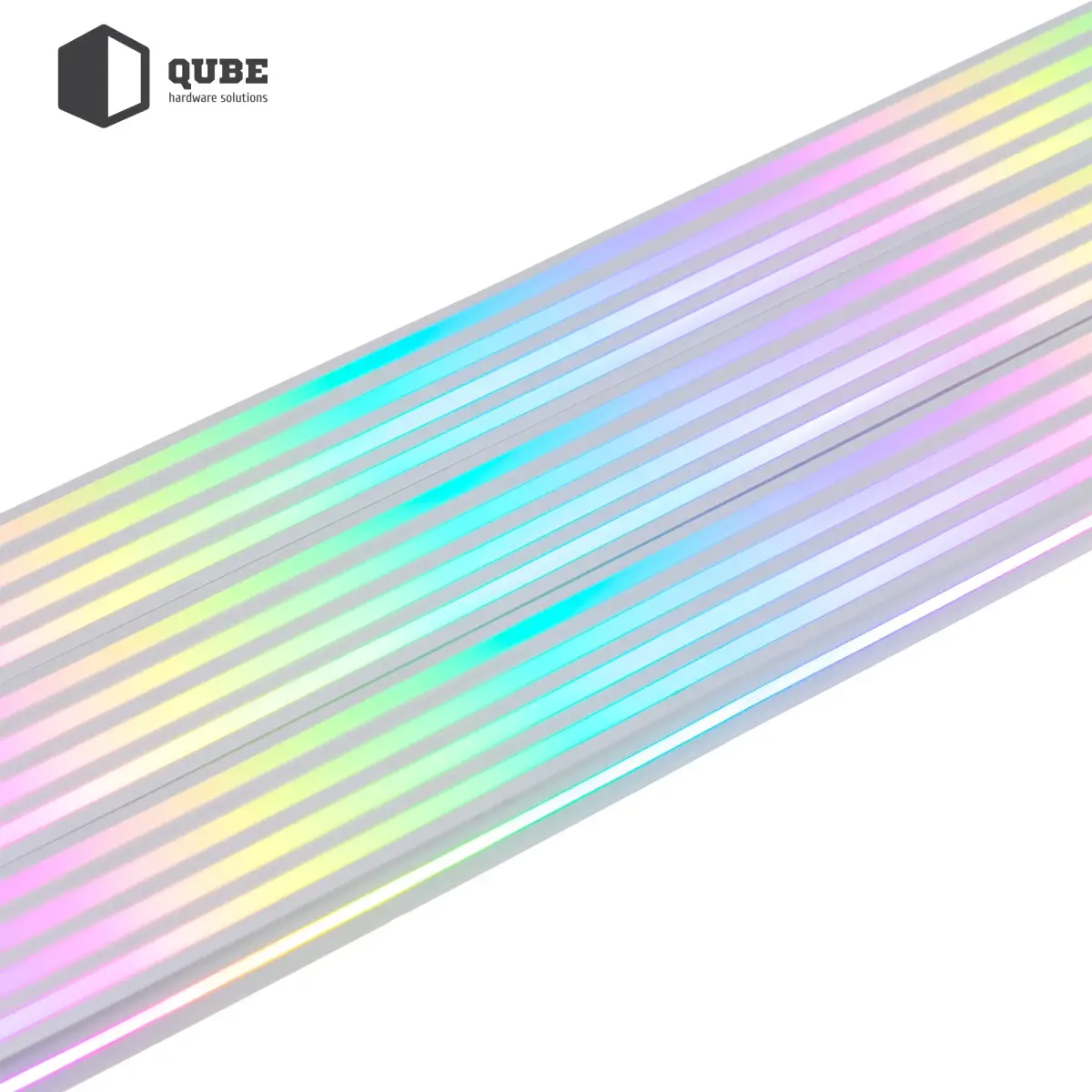 Кабель для ПК Qube RGB 24pin Female to Male, White