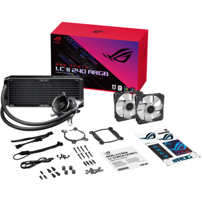 СВО ASUS ROG-STRIX-LC-II-240 ARGB Intel LGA 1700, 1200, 115x, 2011, 2011-3, 2066 AMD AM4, TR4 ARGB СВО ASUS ROG-STRIX-LC-II-240 ARGB Intel LGA 1700, 1200, 115x, 2011, 2011-3, 2066 AMD AM4, TR4 ARGB