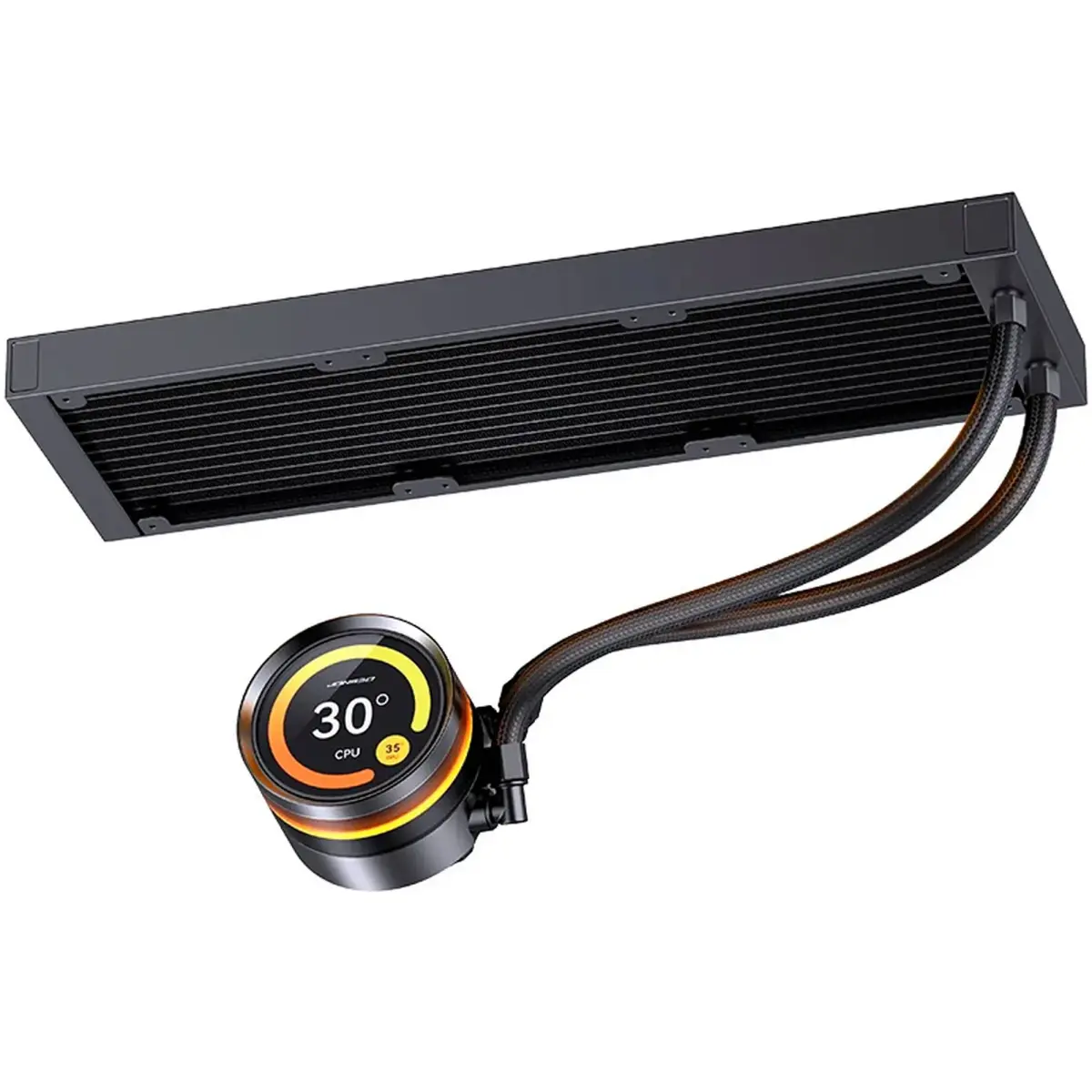 CВО JONSBO TF2-360SC(BN) Black (Intel LGA1700/1200/115X/2011 AMD AM4/AM5/4PIN PWM)