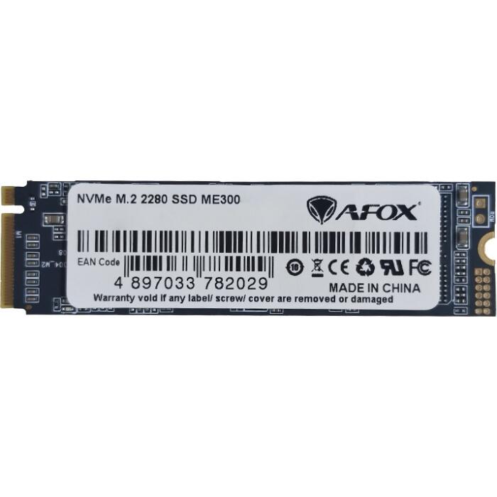 Накопичувач SSD 1TB AFox ME300 M.2 2280 PCIe NVMe Gen 3x4 3D TLC NAND, Retail (ME300-1000GN) (1706002)