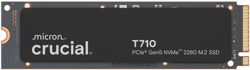 Накопичувач CRUCIAL T710 1TB PCIe Gen5 NVMe M.2 2280 SSD up to 14900 MB/s read and 13700 MB/s write