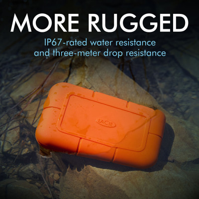 Накопичувач LaCie SSD External Rugged (SED BASE, 2.5'/500GB/ USB-C)