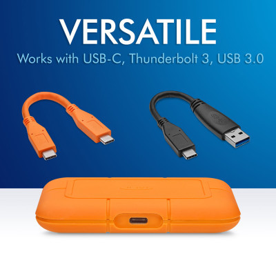 Накопичувач LaCie SSD External Rugged (SED BASE, 2.5'/500GB/ USB-C)