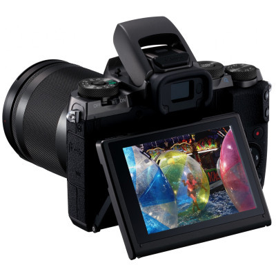 Цифровий фотоапарат Canon EOS M5 + 18-150 IS STM Kit Black (1279C049) (1406808)