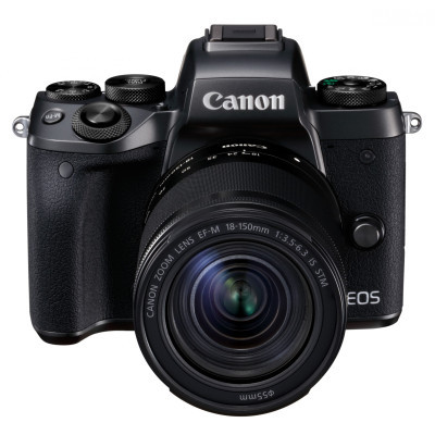 Цифровий фотоапарат Canon EOS M5 + 18-150 IS STM Kit Black (1279C049) (1406808)