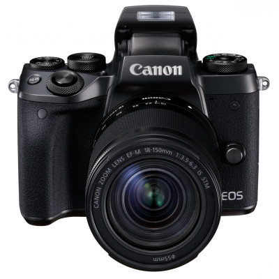 Цифровий фотоапарат Canon EOS M5 + 18-150 IS STM Kit Black (1279C049) (1406808)
