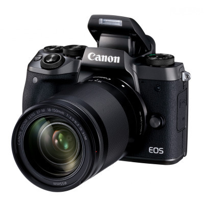 Цифровий фотоапарат Canon EOS M5 + 18-150 IS STM Kit Black (1279C049) (1406808)