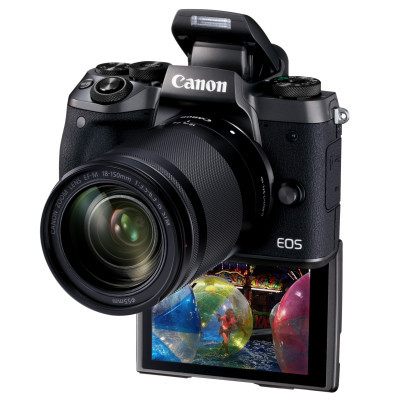 Цифровий фотоапарат Canon EOS M5 + 18-150 IS STM Kit Black (1279C049) (1406808)