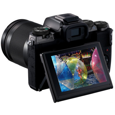 Цифровий фотоапарат Canon EOS M5 + 18-150 IS STM Kit Black (1279C049) (1406808)