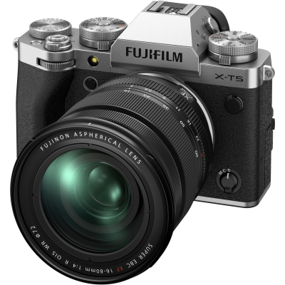 Цифрова фотокамера Fujifilm X-T5 + XF 16-80 F4 Kit Silver (16939497) (1860045)