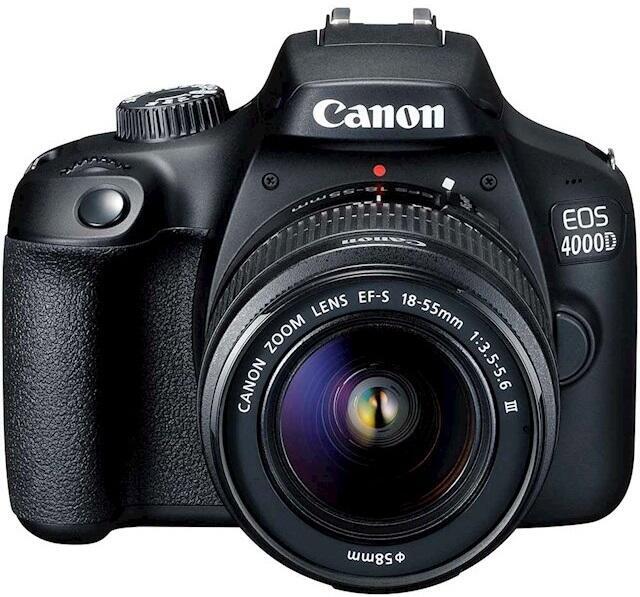Цифровий фотоапарат Canon EOS 4000D 18-55 DC III kit (3011C004)