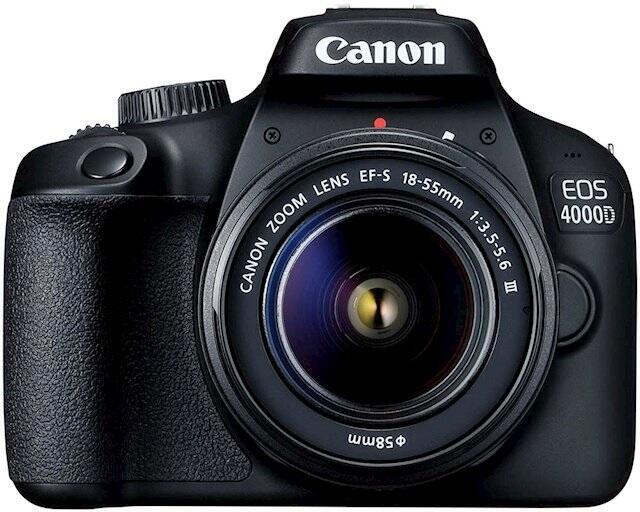 Цифровий фотоапарат Canon EOS 4000D 18-55 DC III kit (3011C004)
