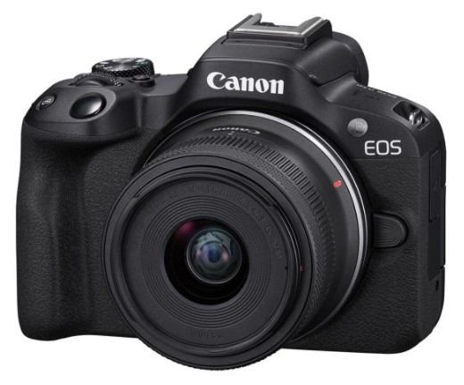 Цифрова камера CANON EOS R50 + RF-S 18-45 IS STM Black Creator Kit