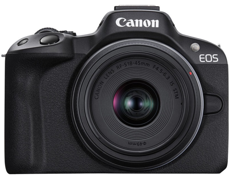 Цифрова камера CANON EOS R50 + RF-S 18-45 IS STM Black Creator Kit