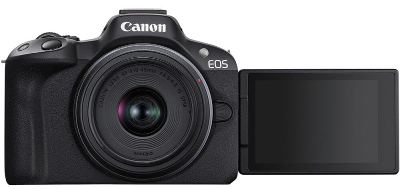 Цифрова камера CANON EOS R50 + RF-S 18-45 IS STM Black Creator Kit