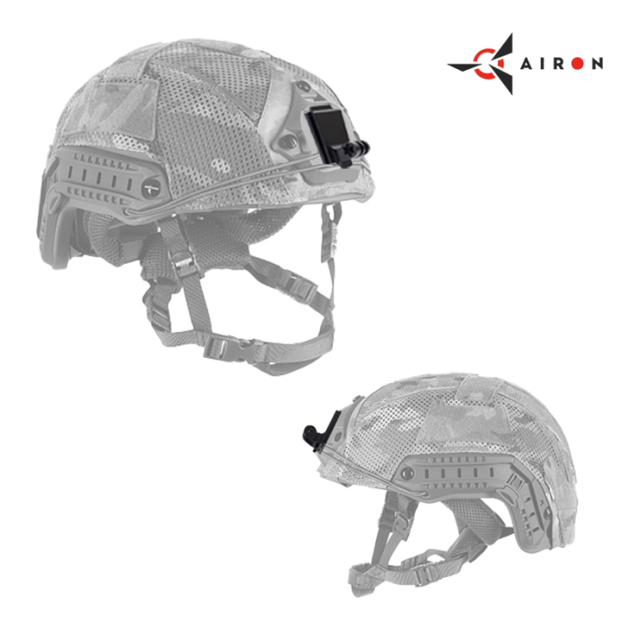 Екшн-камера AirOn ProCam 7 Black Tactical Helm Kit (4822356754511)