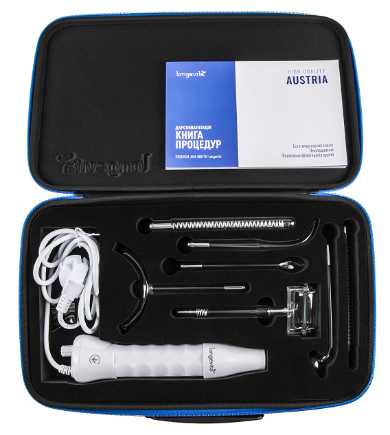 LONGEVITA Апарат для Дарсонвалізації PREMIUM JHM-08B