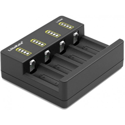 Зарядний пристрій для акумуляторів Liitokala 4 Slots, Li-ion, 16340, CR123A (Lii-L16340)