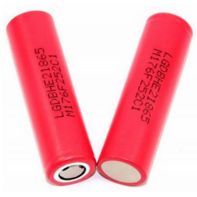 Акумулятор 18650 1600mAh, 20A, 4.2/3.6/2.5V, Yellow LG (LGDBHE21865)