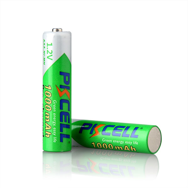 Акумулятор AAA 1000mAh, 1.2V Ni-MH, RTU rechargeable battery, PKCELL, 4pcs/card (AAA1000-4B RTU)