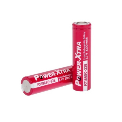 Акумулятор 18650 2200mAh, 3.7V, red Power-Xtra (PX18650-22R / 29749)