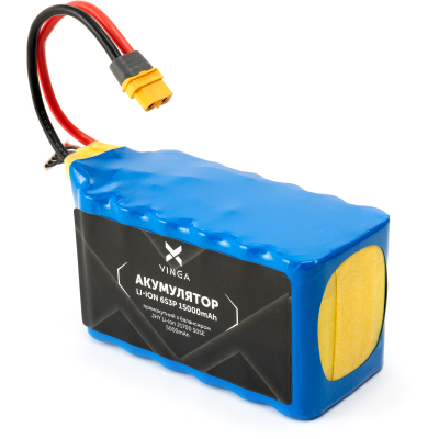 Акумуляторний блок Vinga Li-Ion 6S3P 15000mAh коробка 10 шт (JHY Li-Ion 21700 5000mAh) (V6S3P-10PCS-