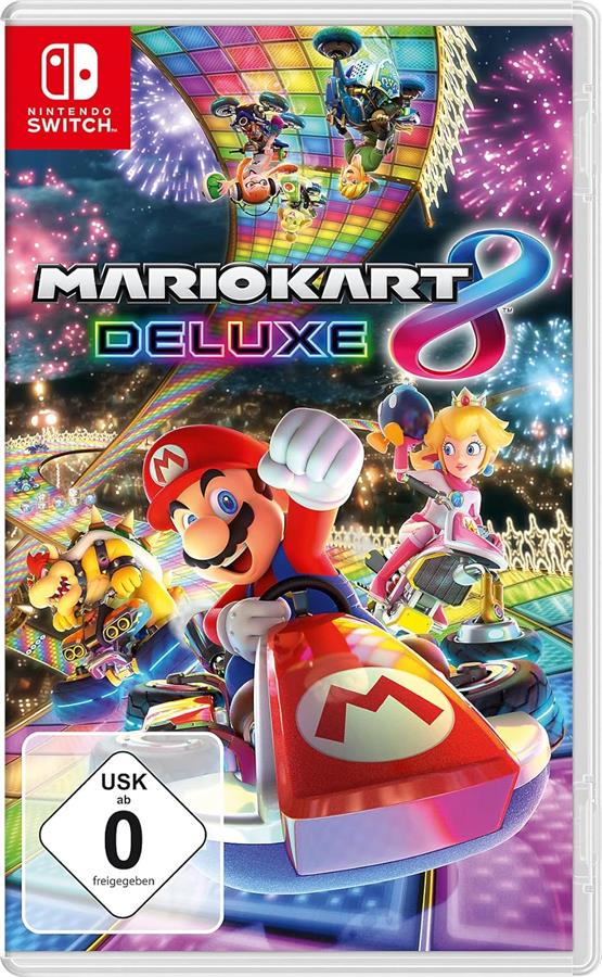 Гра Nintendo Mario Kart 8 Deluxe, картридж (045496420277)