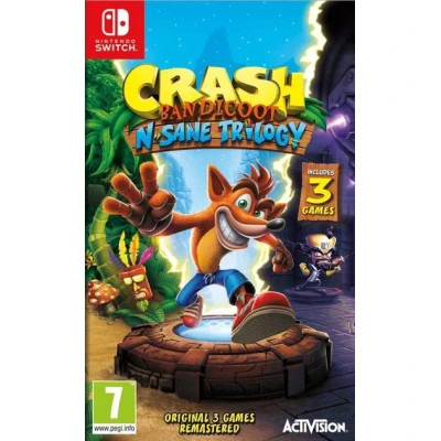 Гра Nintendo CRASH BANDICOOT N. SANE TRILOGY, картридж (1067544)