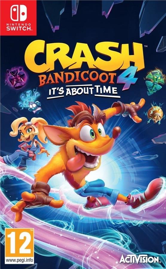 Гра Nintendo Crash Bandicoot 4 It's About Time, картридж (1067315)