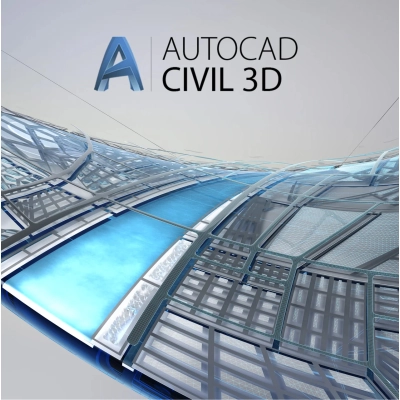 ПЗ для 3D (САПР) Autodesk Civil 3D Commercial Single-user Annual Subscription Renewal (237I1-006845-