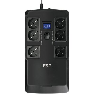 Пристрій безперебійного живлення FSP NanoFit 600VA Schuko (PPF3602303)
