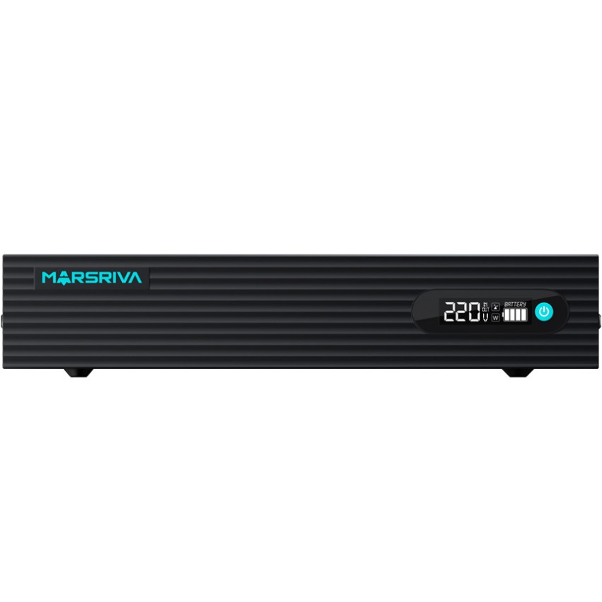 ДБЖ Marsriva DC Router UPS KP7 Pro 11xDC+USB+Gigabit PoE 9-12V 100W 24000Ah (76,8Wh) LiFePO4 (KP7Pro_MARSRIVA)