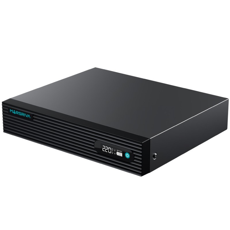 ДБЖ Marsriva DC Router UPS KP7 Pro 11xDC+USB+Gigabit PoE 9-12V 100W 24000Ah (76,8Wh) LiFePO4 (KP7Pro_MARSRIVA)